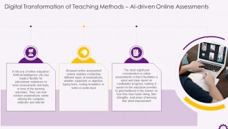 Digital Transformation Of Teaching Methods In Education Industry Training Ppt