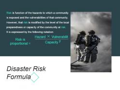 Disaster Management Information For Project Powerpoint Presentation Slides