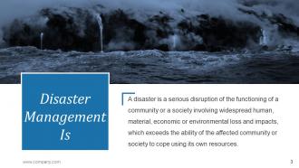 Disaster Management Powerpoint Presentation Slides