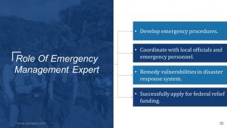 Disaster Management Powerpoint Presentation Slides