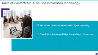 Distributed Information Technology Powerpoint Presentation Slides