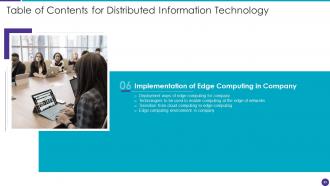 Distributed Information Technology Powerpoint Presentation Slides