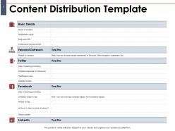 Distribution management plan powerpoint presentation slides