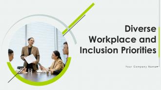 Diverse Workplace And Inclusion Priorities Powerpoint Presentation Slides