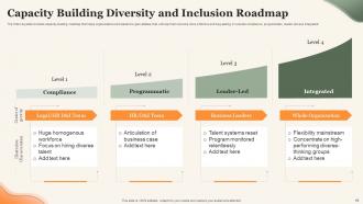 Diversity And Inclusion Roadmap Powerpoint Ppt Template Bundles