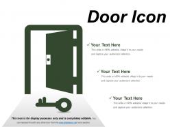 Door icons 11 ppt samples download