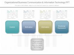 4260878 style hierarchy 1-many 4 piece powerpoint presentation diagram infographic slide