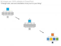 Download organizational chart for employee management flat powerpoint design