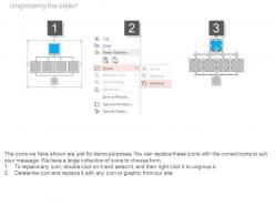 Download organizational chart for employee management flat powerpoint design