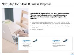 E mail business proposal powerpoint presentation slides