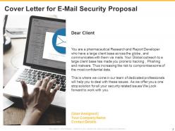 E Mail Security Proposal Powerpoint Presentation Slides