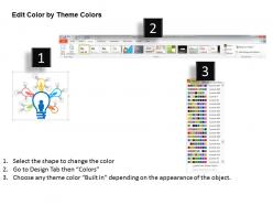 11864671 style hierarchy many-1 5 piece powerpoint presentation diagram infographic slide