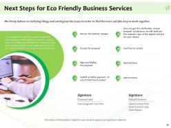 Eco Friendly Business Proposal Powerpoint Presentation Slides