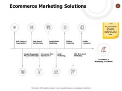 Ecommerce market outline powerpoint presentation slides