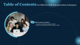 Effective B2B Lead Generation Techniques Powerpoint Presentation Slides Designed Best