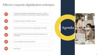 Effective Corporate Digitalization Techniques Powerpoint Presentation Slides Aesthatic Idea