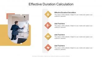 Effective Duration Calculation In Powerpoint And Google Slides Cpb