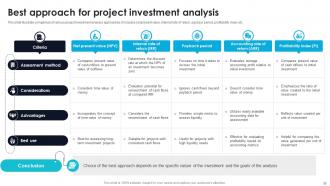 Effective Guide For Project Investment Analysis Powerpoint Presentation Slides Analytical Image