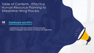 Effective Human Resource Planning To Streamline Hiring Process Complete Deck