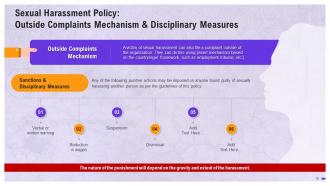 Effective Strategies for Preventing and Addressing Sexual Harassment Training Ppt Visual Images