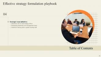 Effective Strategy Formulation Playbook Powerpoint Presentation Slides