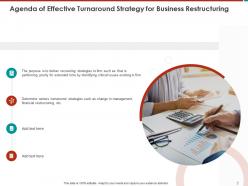 Effective Turnaround Strategy For Business Restructuring Powerpoint Presentation Slides