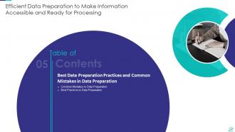 Efficient Data Preparation To Make Information Accessible And Ready For Processing Complete Deck