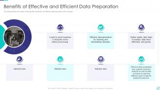 Efficient Data Preparation To Make Information Accessible And Ready For Processing Complete Deck