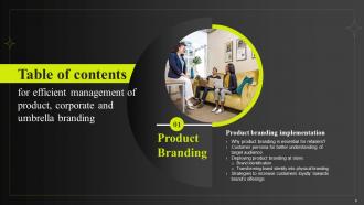 Efficient Management Of Product Corporate And Umbrella Branding CD