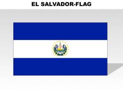 El salvador country powerpoint flags