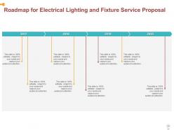 Electrical Lighting And Fixture Service Proposal Powerpoint Presentation Slides