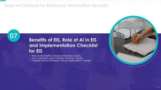 Electronic information security powerpoint presentation slides