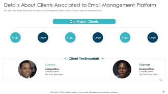 Email management software pitch deck ppt template