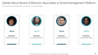 Email management software pitch deck ppt template