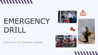 Emergency Drill Powerpoint Ppt Template Bundles