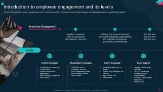 Employee Engagement Action Plan For High Retention Rate Powerpoint Presentation Slides