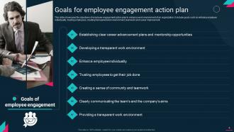 Employee Engagement Action Plan For High Retention Rate Powerpoint Presentation Slides