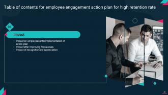 Employee Engagement Action Plan For High Retention Rate Powerpoint Presentation Slides