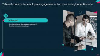 Employee Engagement Action Plan For High Retention Rate Powerpoint Presentation Slides