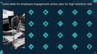 Employee Engagement Action Plan For High Retention Rate Powerpoint Presentation Slides