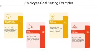 Employee Goal Setting Examples Ppt Powerpoint Presentation File Introduction Cpb