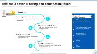 Enabling Smart Shipping And Logistics Through Iot Powerpoint Presentation Slides