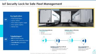 Enabling Smart Shipping And Logistics Through Iot Powerpoint Presentation Slides