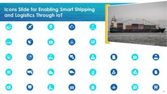 Enabling Smart Shipping And Logistics Through Iot Powerpoint Presentation Slides