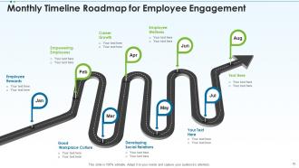 Engagement roadmap powerpoint ppt template bundles