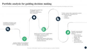 Enhancing Decision Making Through Portfolio Analysis Fin CD Colorful Professionally