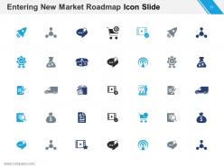 Entering New Market Roadmap Powerpoint Presentation Slides