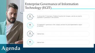 Enterprise Governance Of Information Technology EGIT Powerpoint Presentation Slides