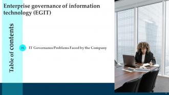 Enterprise Governance Of Information Technology EGIT Powerpoint Presentation Slides