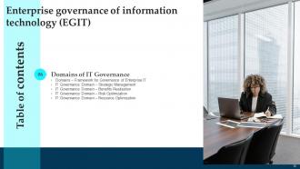 Enterprise Governance Of Information Technology EGIT Powerpoint Presentation Slides